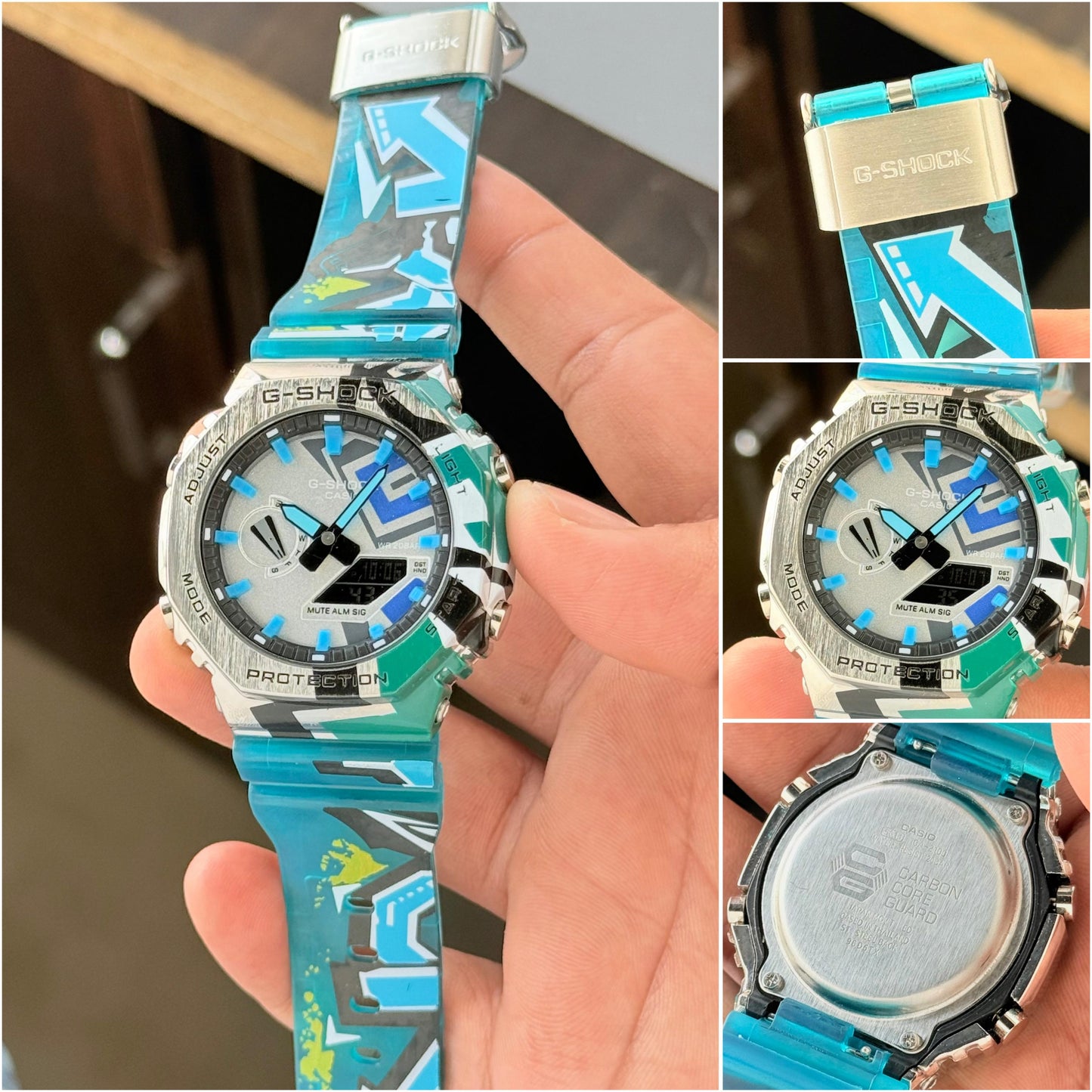 G-Shock Casio Oak - GM2100 Metal Rainbow