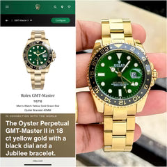 Rolex GMT Gold