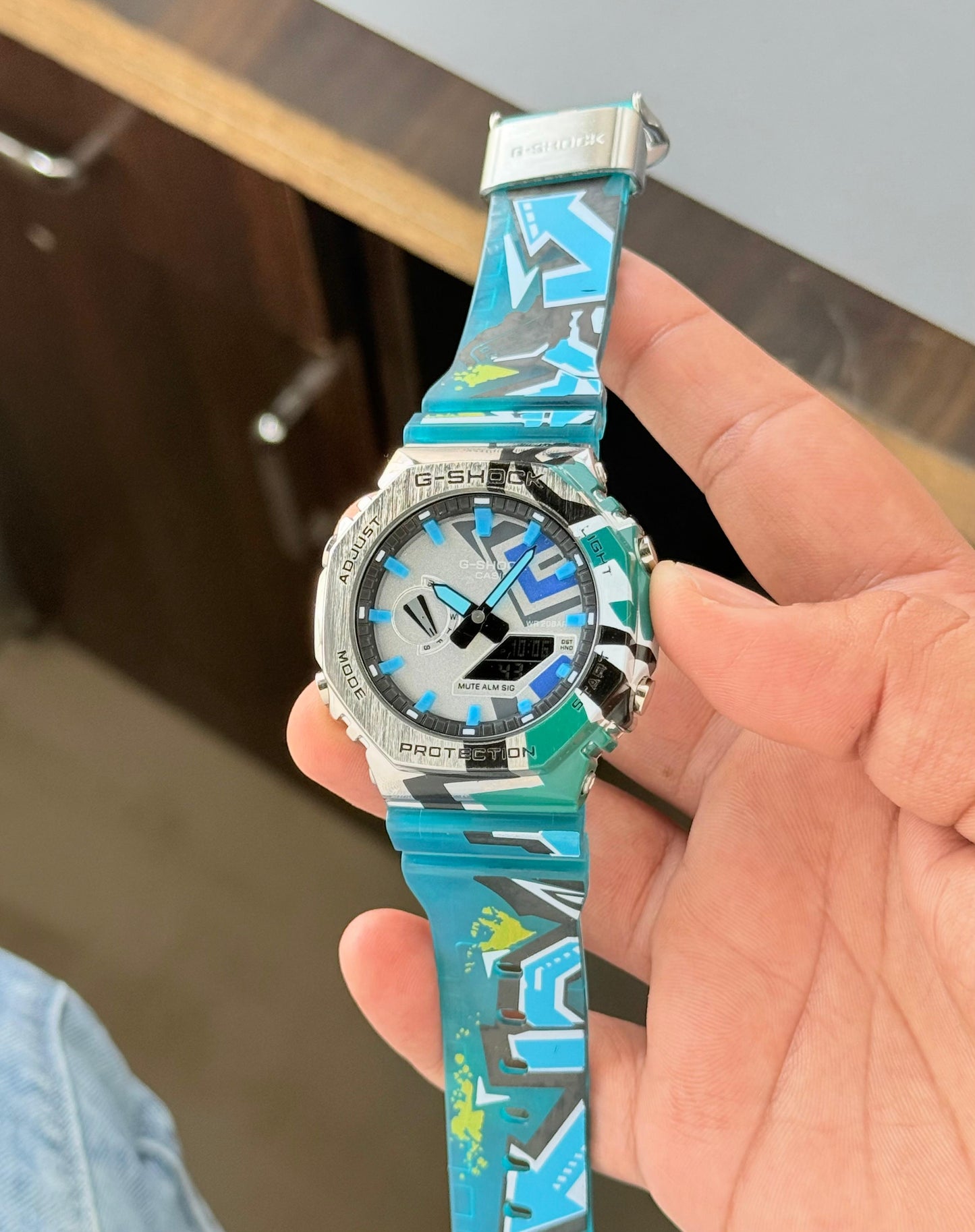 G-Shock Casio Oak - GM2100 Metal Rainbow