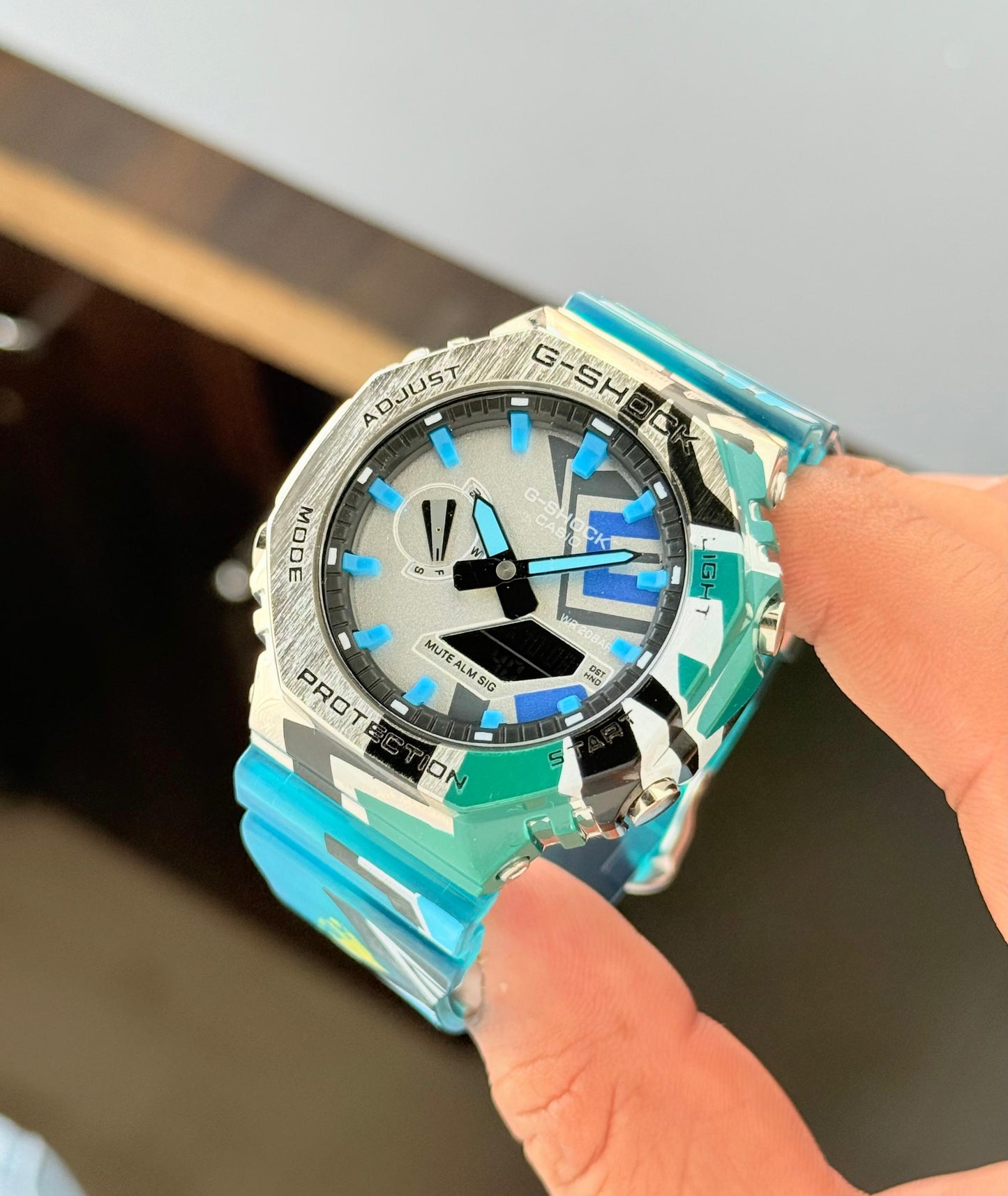 G-Shock Casio Oak - GM2100 Metal Rainbow