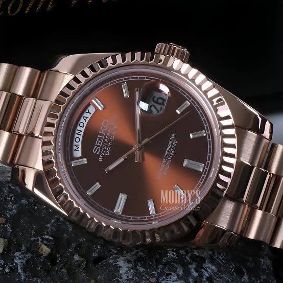 SEIKO DAY-DATE – ROSE-GOLD CLASSIC EDITION